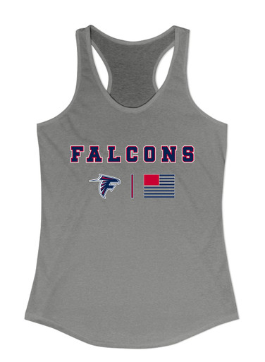 Forbush Falcons Team Colors Flag Women's Tank Top