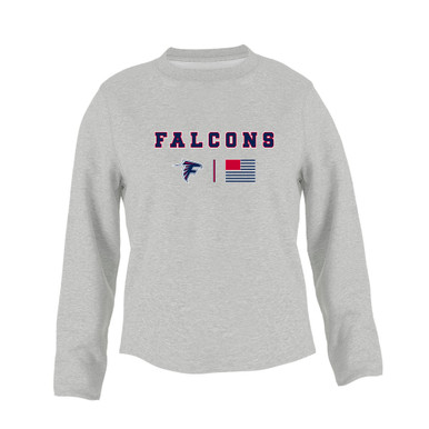 Forbush Falcons Team Colors Flag Women's Sweatshirt