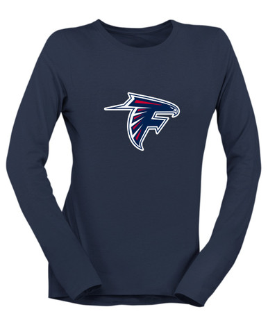 Forbush Falcons Mascot #1 Women's Premium LS T-Shirt