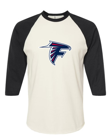 Forbush Falcons Mascot #1 Men's Baseball T-Shirt