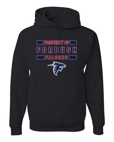 Forbush Falcons Property Of Men's Premium Hoodie