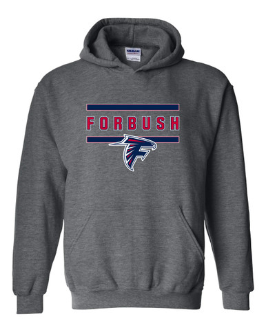 Forbush Falcons Mascot #4 Men's Hoodie