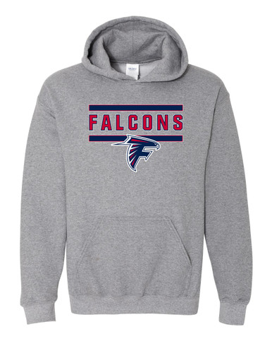 Forbush Falcons Mascot #5 Men's Hoodie