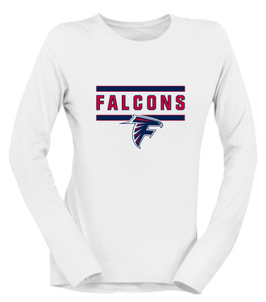 Forbush Falcons Mascot #5 Women's LS T-Shirt