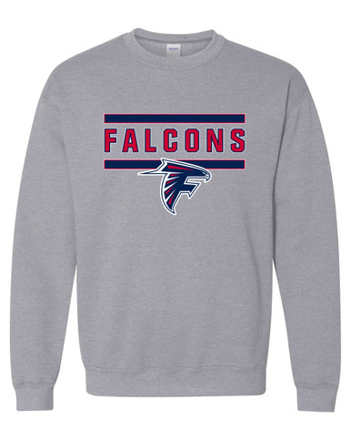 Forbush Falcons Mascot #5 Men's Sweatshirt