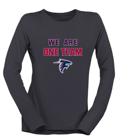 Forbush Falcons We Are One Team Women's Premium LS T-Shirt