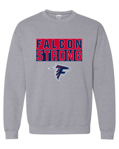 Forbush Falcons Strong #1 Men's Sweatshirt