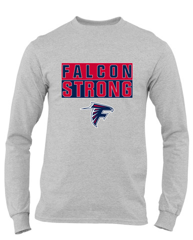 Forbush Falcons Strong #1 Men's Premium LS T-Shirt