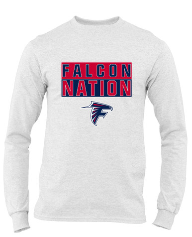 Forbush Falcons Nation #1 Men's Premium LS T-Shirt
