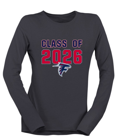 Forbush Falcons Class of 2026 Women's LS T-Shirt