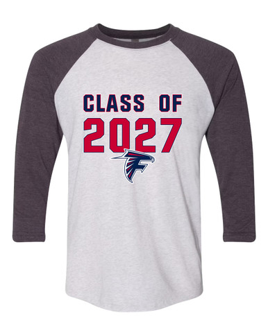 Forbush Falcons Class of 2027 Men's Baseball T-Shirt