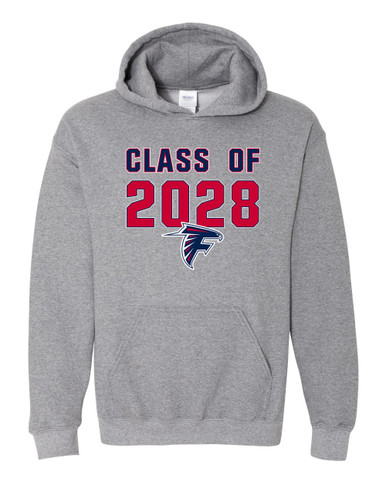 Forbush Falcons Class of 2028 Men's Hoodie