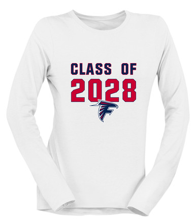 Forbush Falcons Class of 2028 Women's LS T-Shirt