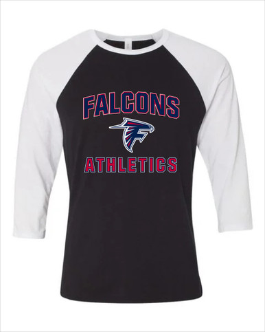 Forbush Falcons Athletics Women's Baseball T-Shirt