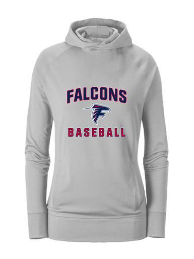 Forbush Falcons Baseball #1 Women's Hoodie
