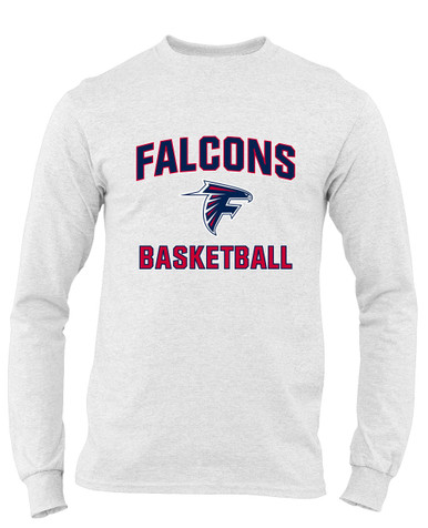 Forbush Falcons Basketball #1 Men's LS T-Shirt