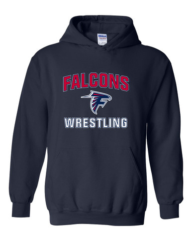 Forbush Falcons Wrestling Men's Hoodie
