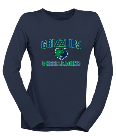 Creekview Grizzlies Cheerleading Women's Premium LS T-Shirt