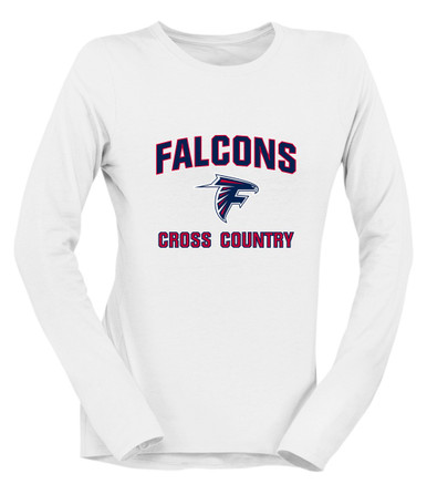 Forbush Falcons Cross Country Women's Premium LS T-Shirt