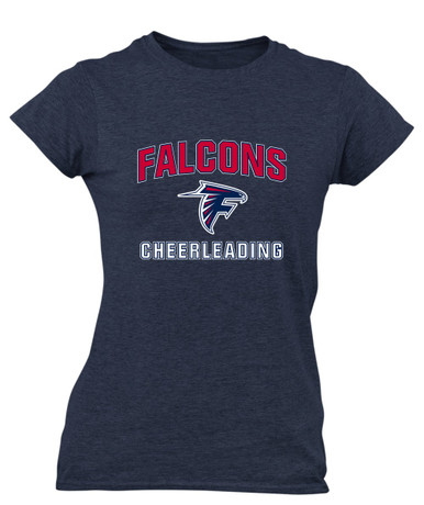 Forbush Falcons Cheerleading Women's Premium SS T-Shirt
