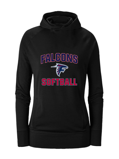 Forbush Falcons Softball #1 Women's Hoodie