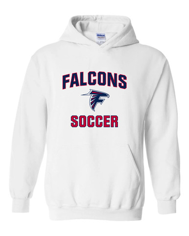 Forbush Falcons Soccer #1 Men's Hoodie