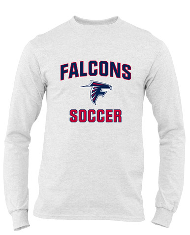 Forbush Falcons Soccer #1 Men's Premium LS T-Shirt