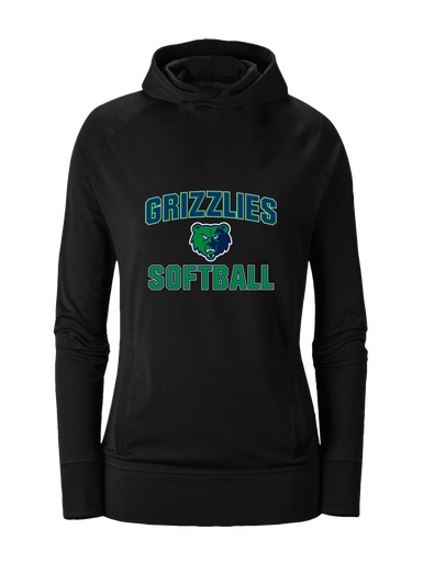 Creekview Grizzlies Softball #1 Women's Hoodie