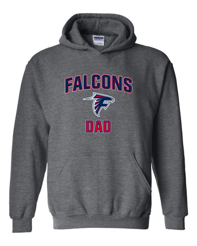 Forbush Falcons Dad Men's Hoodie