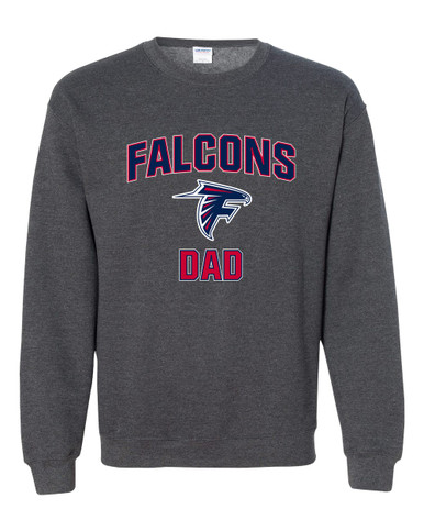 Forbush Falcons Dad Men's Sweatshirt
