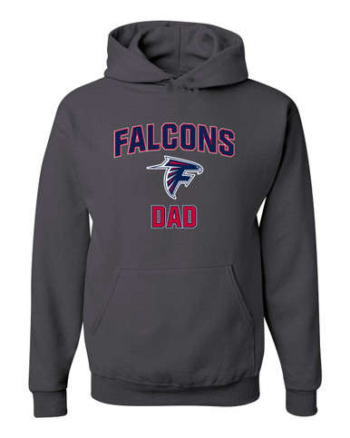 Forbush Falcons Dad Men's Premium Hoodie