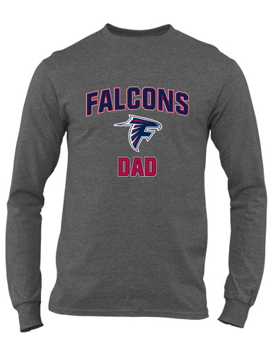 Forbush Falcons Dad Men's LS T-Shirt