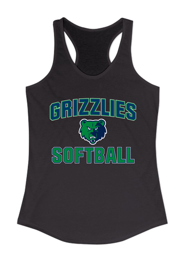 Creekview Grizzlies Softball #1 Women's Tank Top