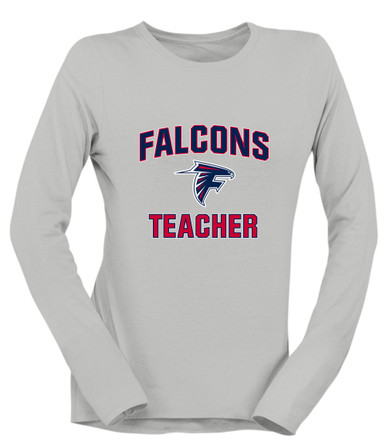 Forbush Falcons Teacher Women's Premium LS T-Shirt