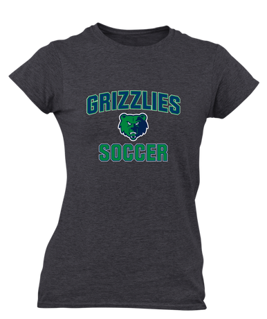 Creekview Grizzlies Soccer #1 Women's Premium SS T-Shirt