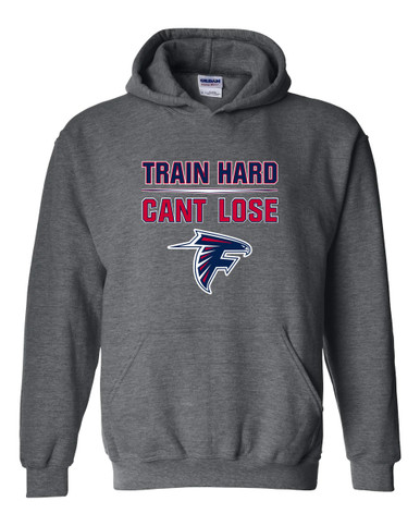 Forbush Falcons Train Hard, Can't Lose Men's Hoodie