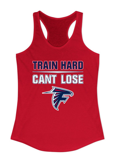 Forbush Falcons Train Hard, Can't Lose Women's Tank Top