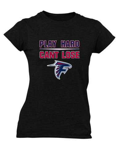 Forbush Falcons Play Hard, Can't Lose Women's Premium SS T-Shirt