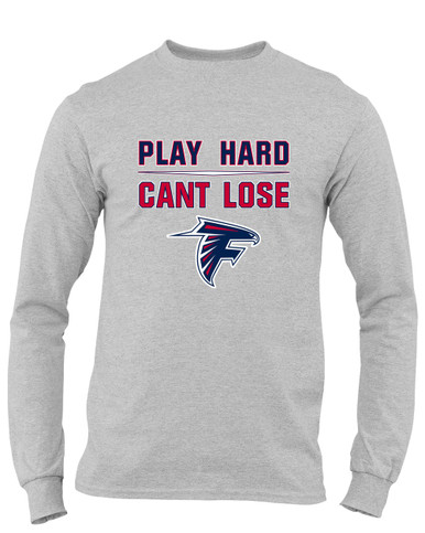 Forbush Falcons Play Hard, Can't Lose Men's LS T-Shirt