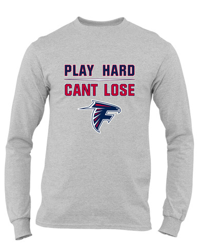 Forbush Falcons Play Hard, Can't Lose Men's Premium LS T-Shirt