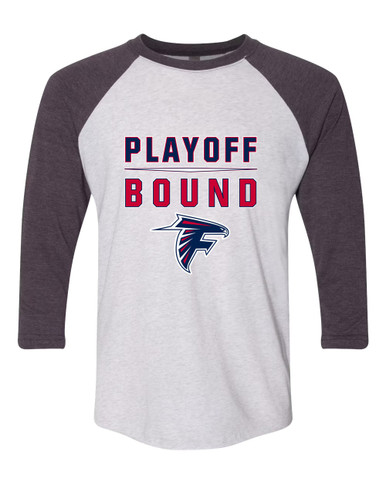 Forbush Falcons Playoff Bound Women's Baseball T-Shirt