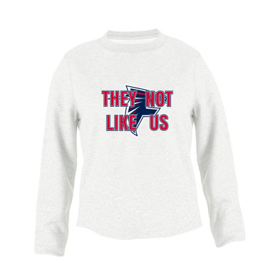 Forbush Falcons They Not Like Us #2 Women's Sweatshirt