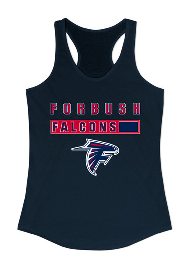 Forbush Falcons Mascot #7 Women's Tank Top