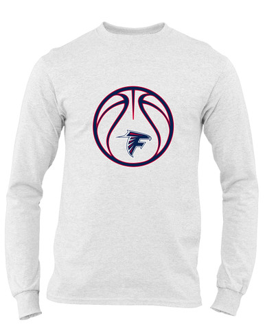 Forbush Falcons Basketball #2 Men's LS T-Shirt