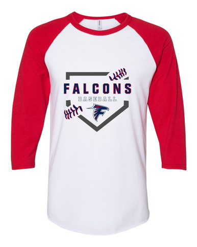 Forbush Falcons Baseball #2 Men's Baseball T-Shirt