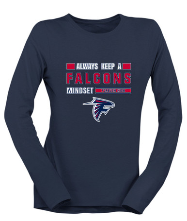 Forbush Falcons Mindset Women's LS T-Shirt