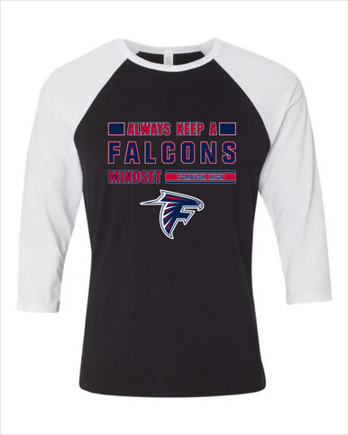 Forbush Falcons Mindset Men's Baseball T-Shirt
