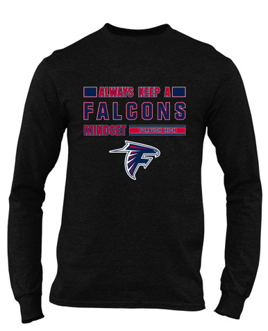 Forbush Falcons Mindset Men's Premium LS T-Shirt