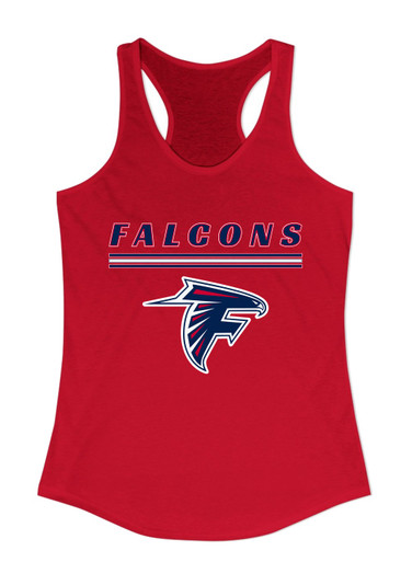 Forbush Falcons Mascot #8 Women's Tank Top