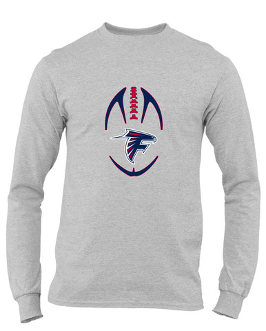 Forbush Falcons Football #4 Men's Premium LS T-Shirt
